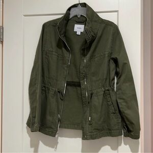 Old Navy Utility Jacket in Dark Green